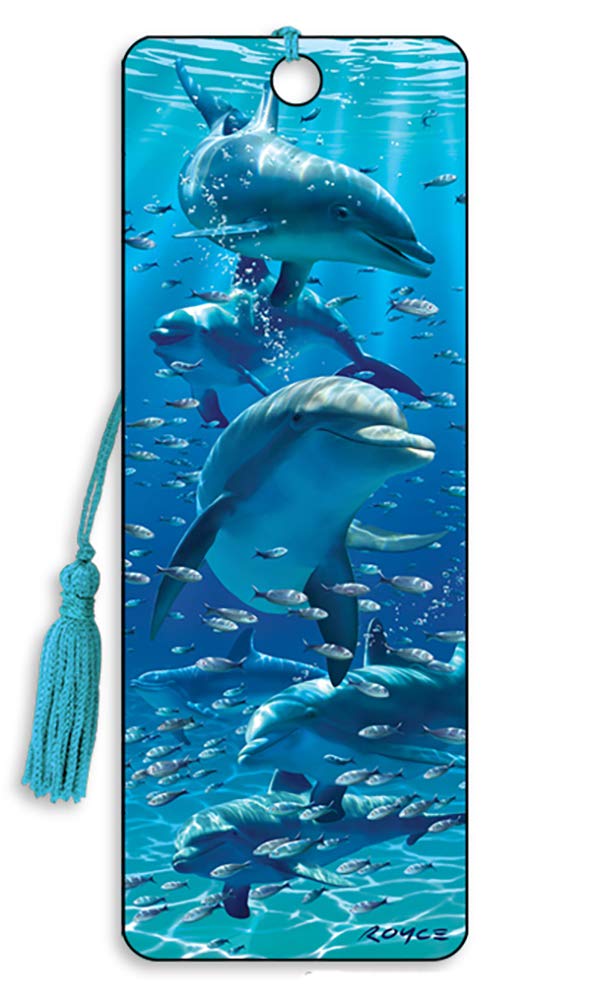 Artgame 3D Royce Bookmarks by Artgame - TOP Designs (Dolphins) - Image 1